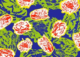 蔬菜艺术背景图案