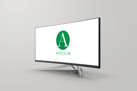 曲屏显示器样机