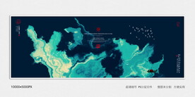 高端水墨丝绸印花