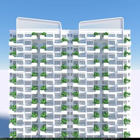 第四代建筑c4d模型