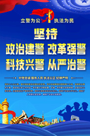 科技兴警海报