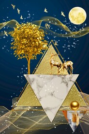 金山麋鹿发财树