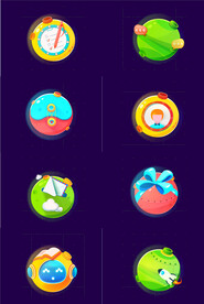 糖果星球主题图标