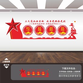 国有企业党建文化墙