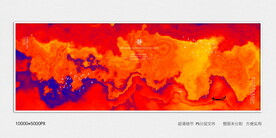 商场水墨装饰画