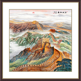 中堂山水画