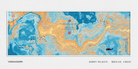 抽象禅意水墨肌理