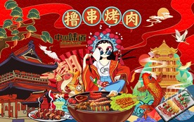 撸串 烤肉 串串图片