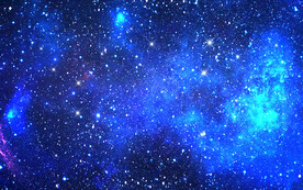 蓝色星空背景