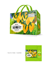 芒果插画包装
