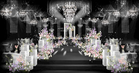 韩式水晶婚礼效果图