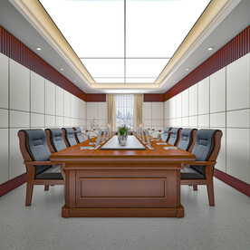 检察院会议室设计案例效果图