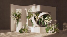 白绿婚礼su模型