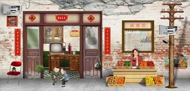 背景墙 壁画 装饰画 电视墙 