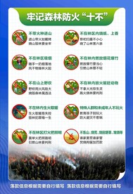 森林防火挂画