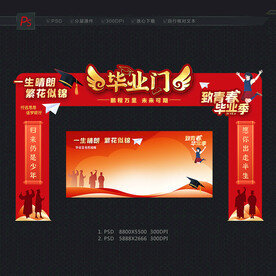 毕业门