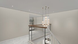 公寓二楼楼梯间效果图