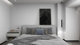公寓卧室效果图 