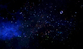 黑色星空背景