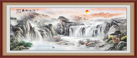山水画源远流长国画