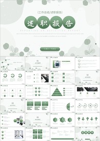 工作汇报述职ppt