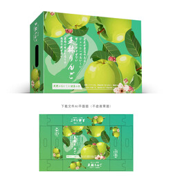 日本青苹果包装