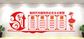 主题教育文化墙