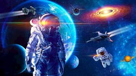 太空星球宇航员