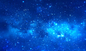 蓝色宇宙星空背景