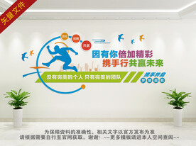 团队励志文化墙