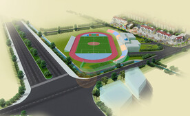 五人制足球场鸟瞰