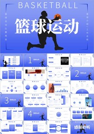 蓝球训练蓝球运动教育培训ppt