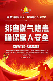 燃气安全宣传海报