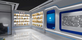 展厅室内设计案例效果图