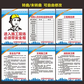 施工工地五图一牌
