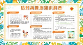 预防热射病宣传栏展板