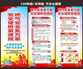 燃气安全海报
