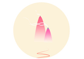 山顶插画