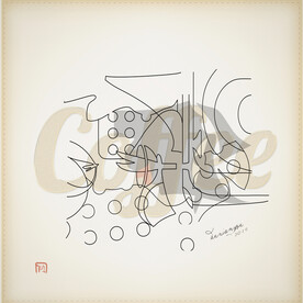 简约抽象画