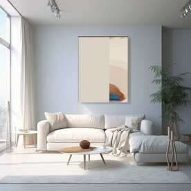 简约客厅装饰画样机