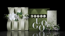 白绿婚礼su模型