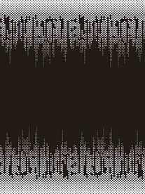 矢量渐变六边形图案