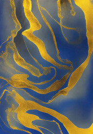 金箔抽象线条背景