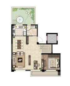 户型图 家配图 洋房图图片