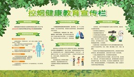 控烟健康教育宣传栏