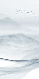 蓝色 高端高档玄关 Tif分层