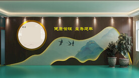 中式美陈形象墙