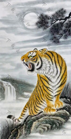 国画老虎