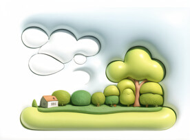 原野膨胀画抽象画