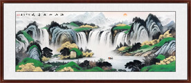 客厅山水画